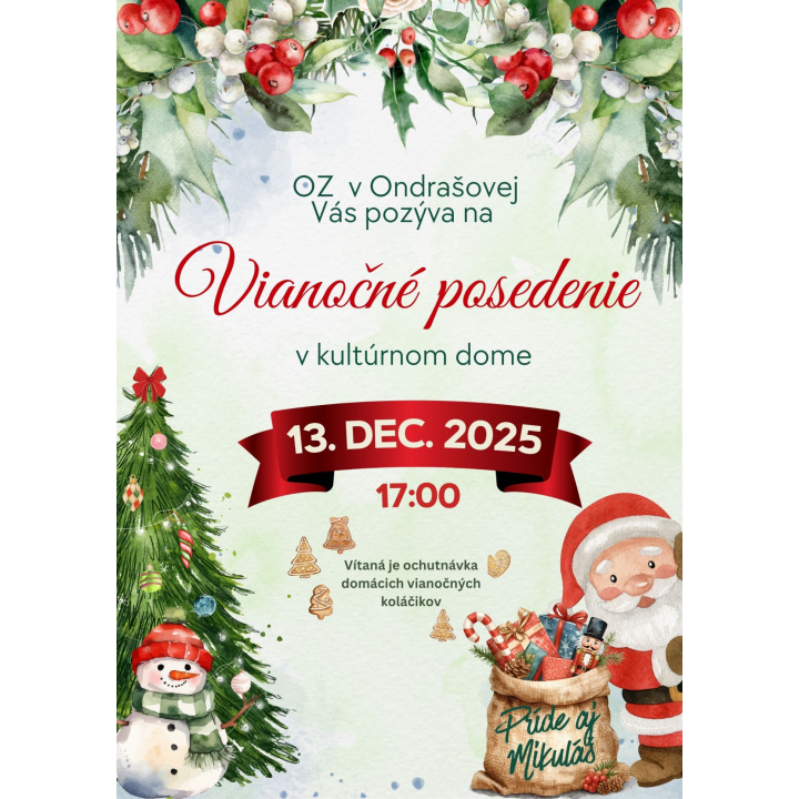 Menšia fotka pre článok Vianočné posedenie + Mikuláš